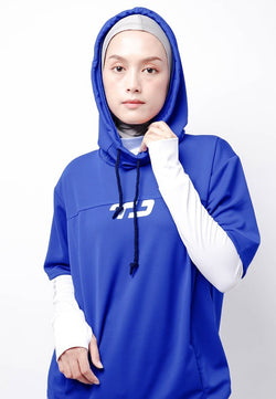 Td Active LSA43 ONH Outer Senam Sepeda Sport Hoodie High Neck Benhur