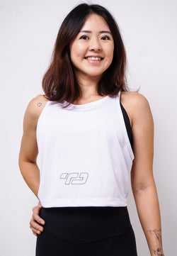 Td Active LSA71 UAT Tanktop Logo Outline Putih