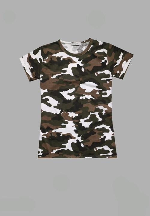 LT960T s/s Lds Camo-pg gr-wh