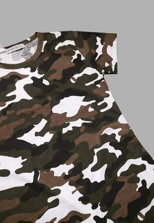 LT960T s/s Lds Camo-pg gr-wh