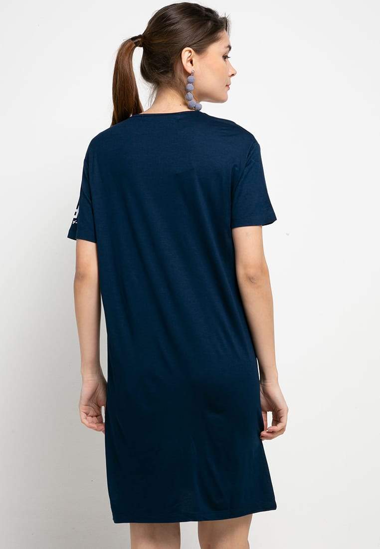 LTB50F ld lds WBB bear squad Dress Navy