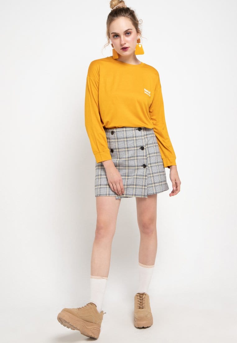 LTB59 LV Simple Does It Mu T-Shirt Mustard