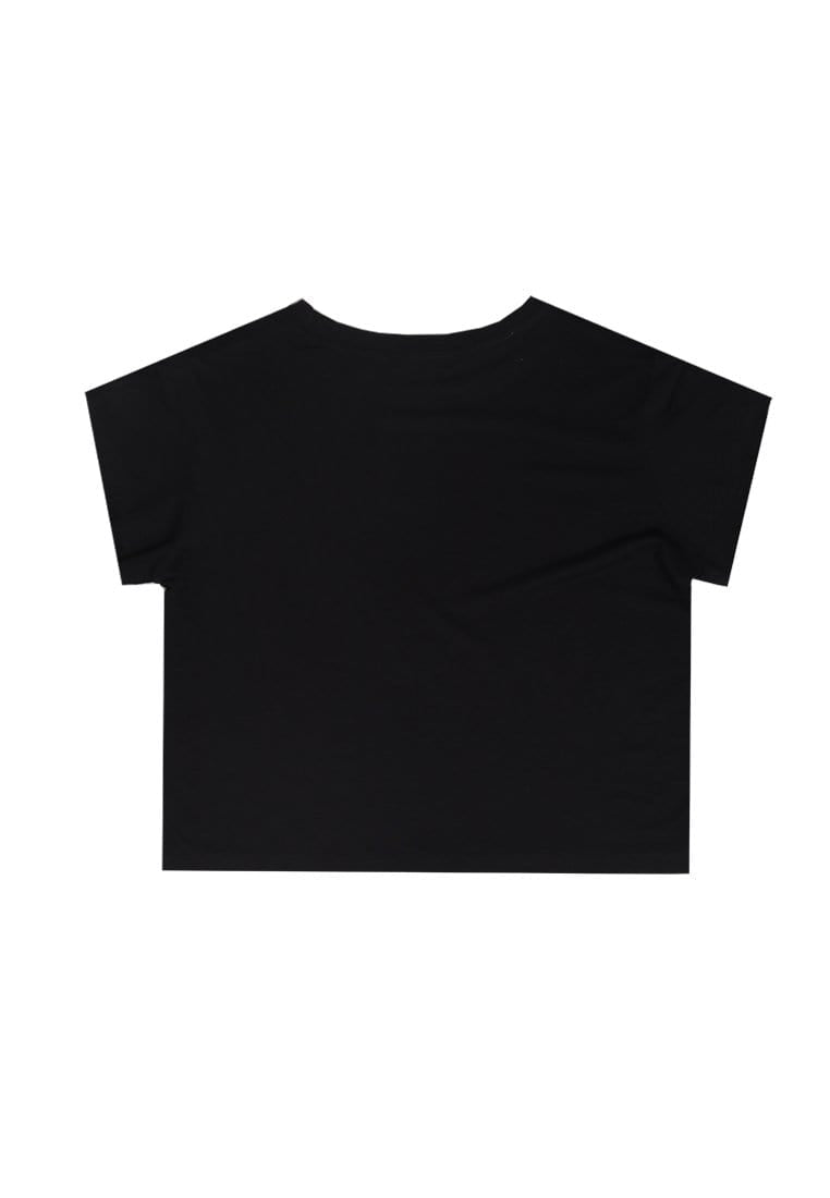 Third Day LTD79 RCP Crop Top Katakana Ver Hitam Kaos Casual Wanita