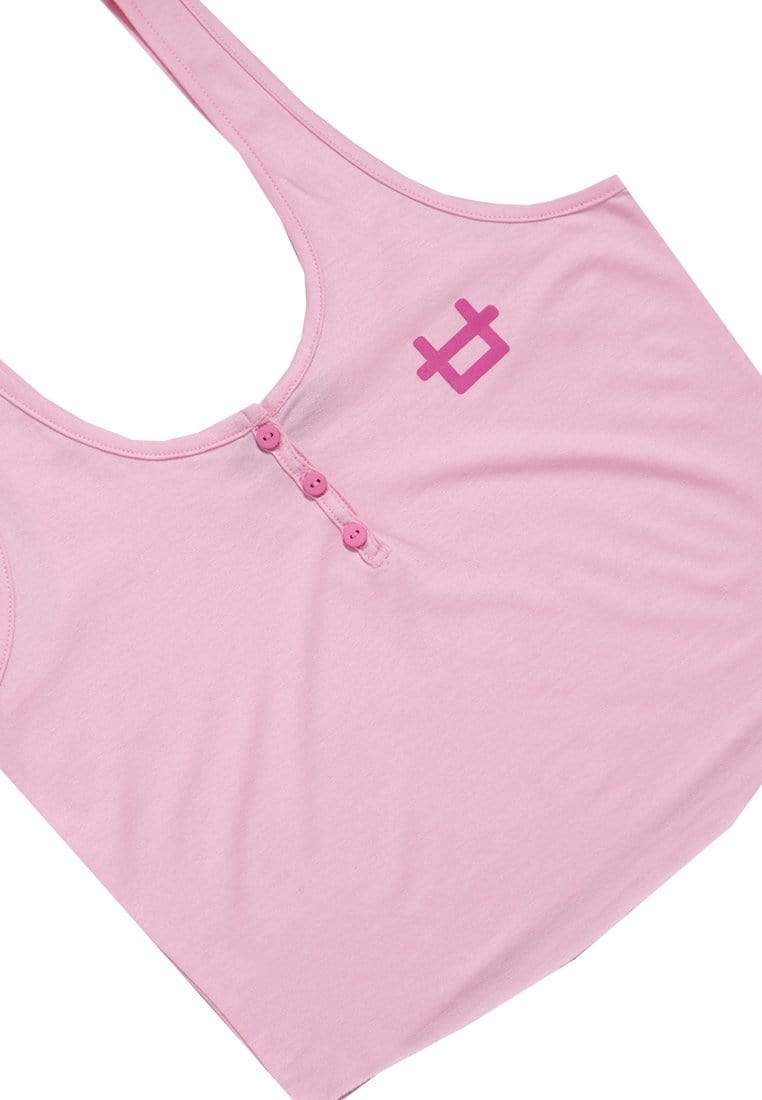 Third Day LTD87 HTK Henley Tank Logo Pink