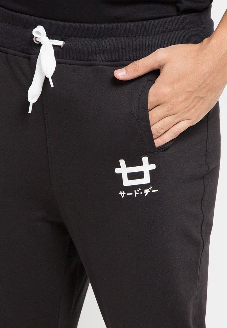 Third Day MB038Q Long Jogger Logo blk