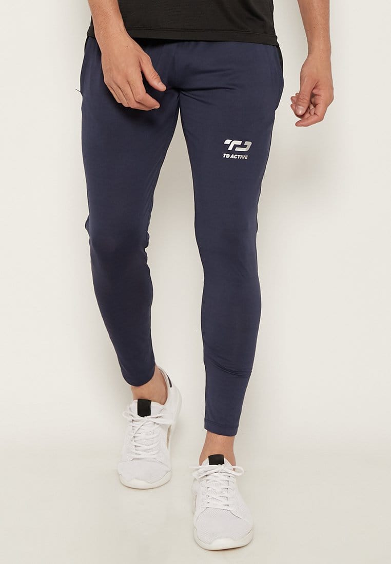 Td Active MB054 on thigh zip legging olahraga pria navy