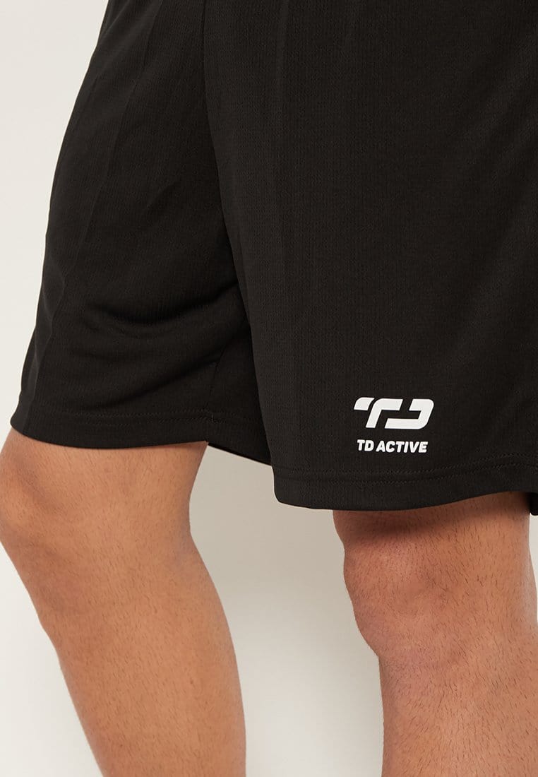 Td Active MB059 sc short celana pendek olahraga pria hitam