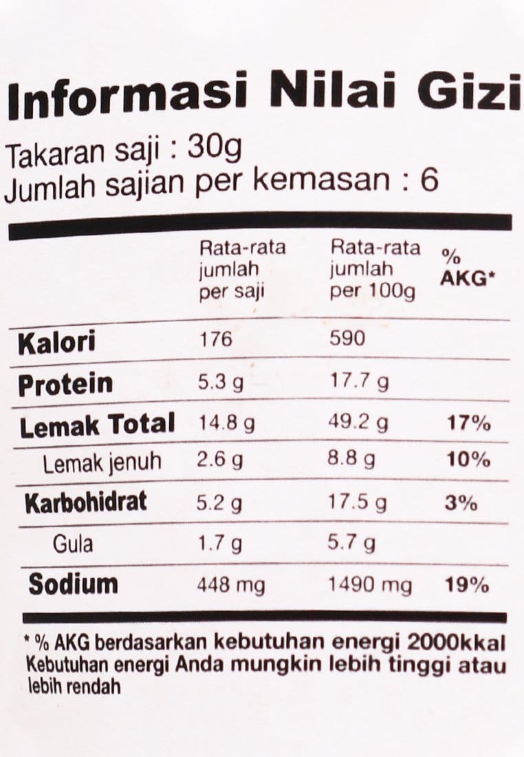 TS001 GFK Snack Sehat Diet Kacang Mede Kemasan Tanpa Garam Tanpa Bumbu Tanpa MSG 175gr