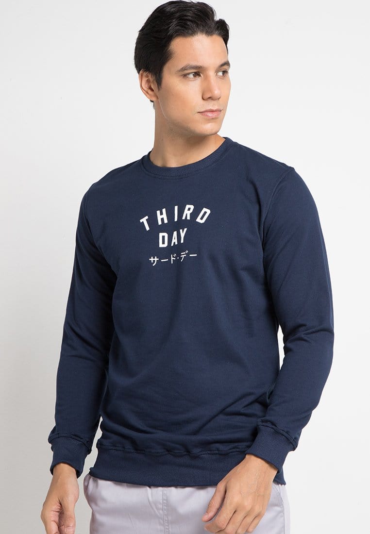 Third Day MO129E sweater td simple Navy