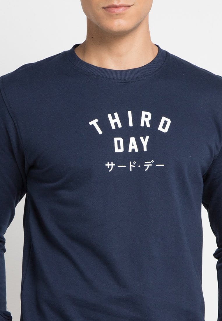 Third Day MO129E sweater td simple Navy