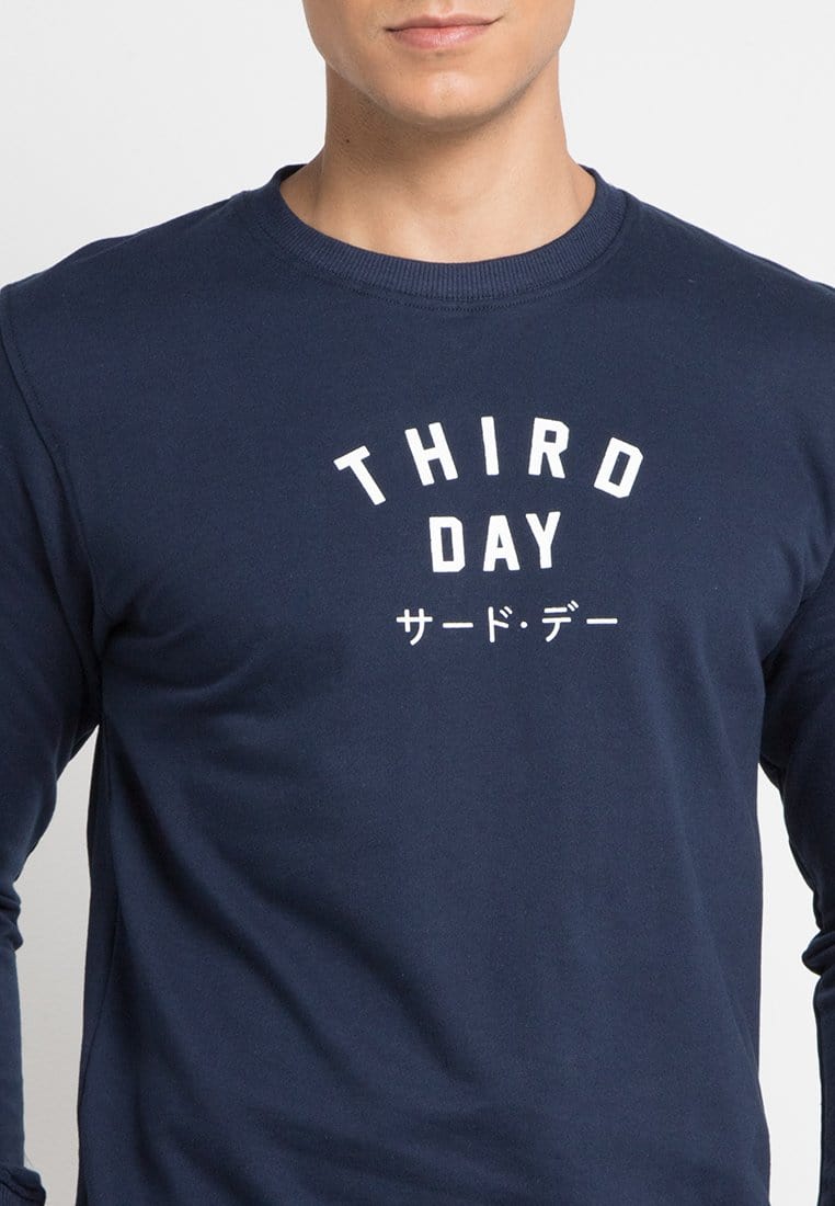 Third Day MO129E sweater td simple Navy