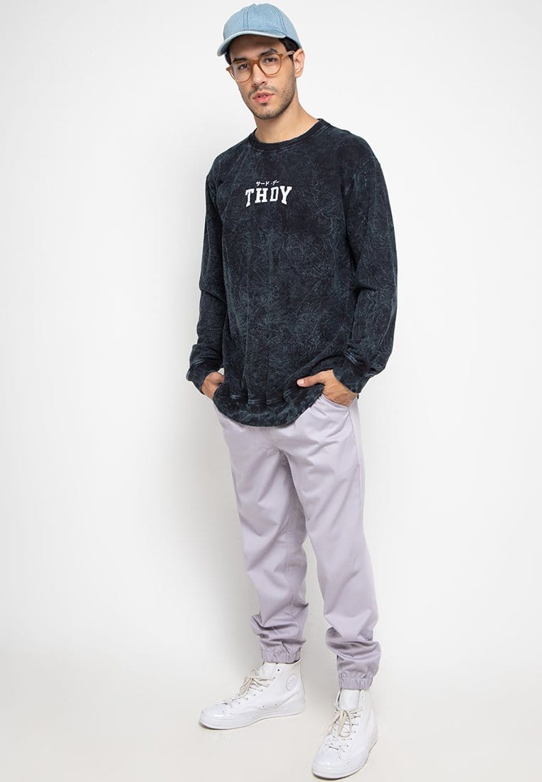 Third Day MO168 wash sweater thdy everlast navy