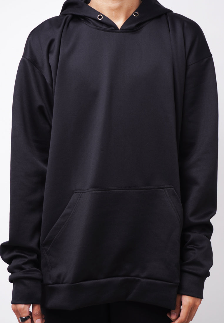 Third Day MOA41 Hoodie Ultra Oversize Pria Thdy Back Hitam