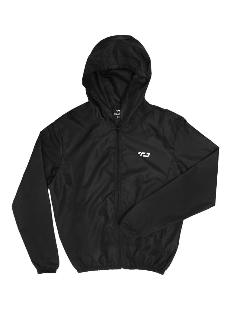 Td Active MS139 Jaket Olahraga Sepeda Lari Pria Hitam