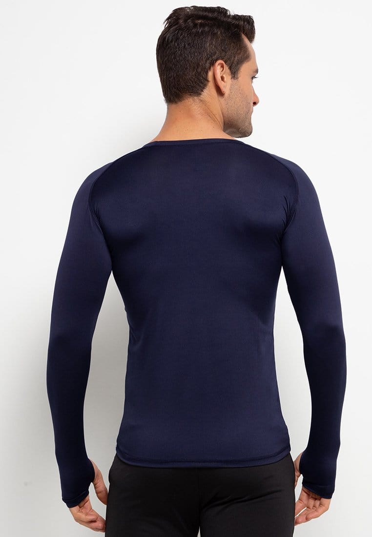 Td Active MS141 Baselayer Inner Pria Sport Thumbhole navy