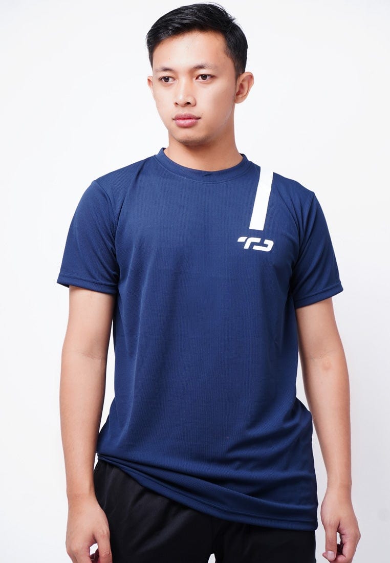 Td Active MS160 S/S Slash Td Dakir Running Jersey Navy