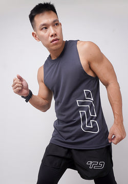 Td Active MS169 Outline sv running sleeveless jersey abu