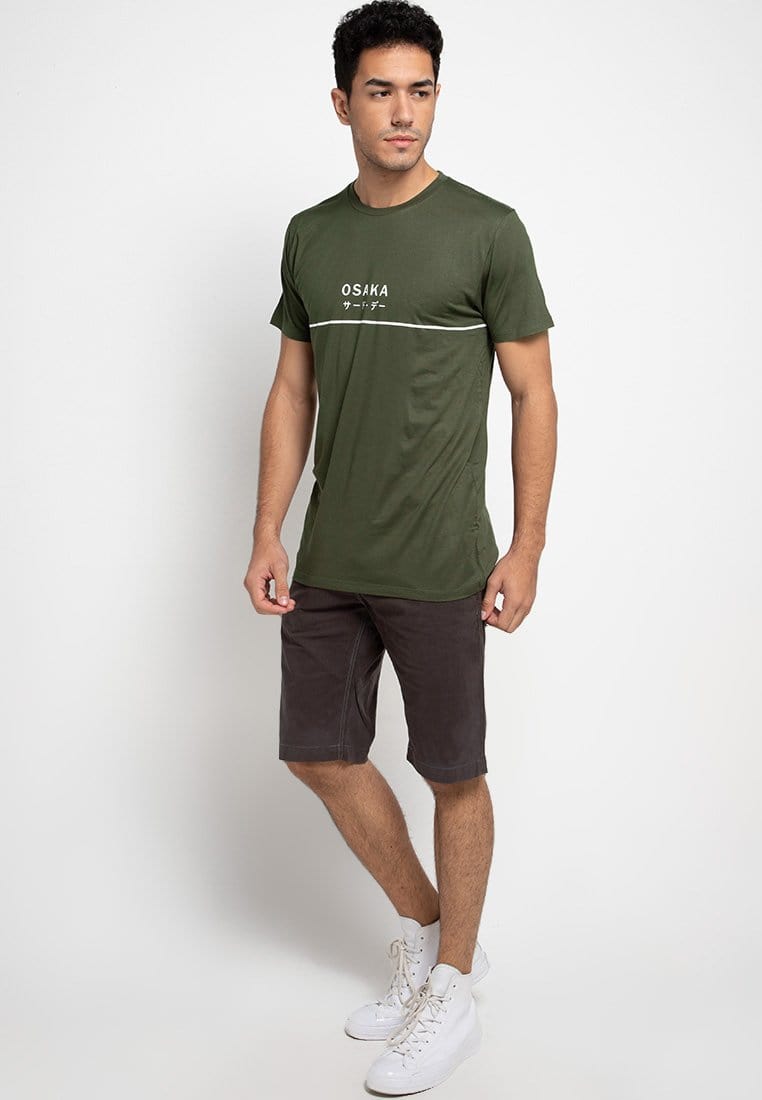 Third Day MTD66D osaka ktkn oneline ga T-shirt Olive