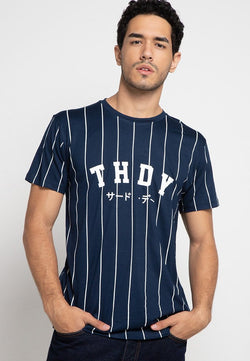 Third Day MTD89F thdy ktkn ver bball T-shirt Navy