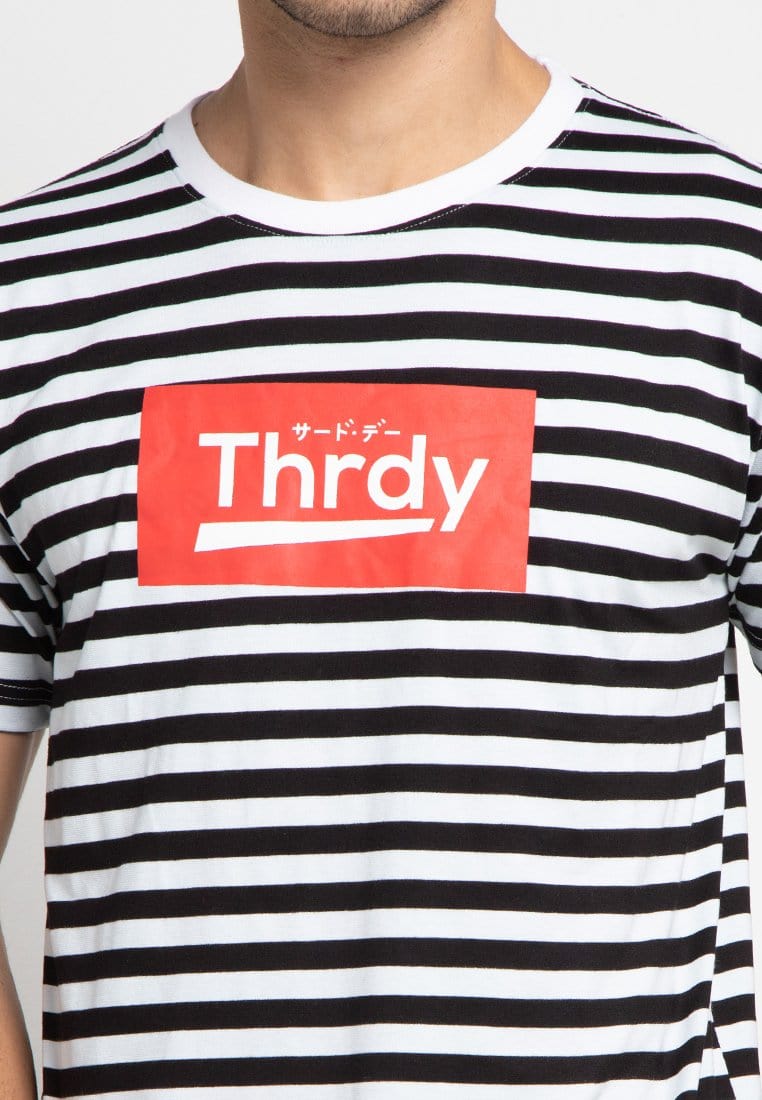 Third Day MTE14F thrdy red small stp blk-wh T-shirt Multiwarna