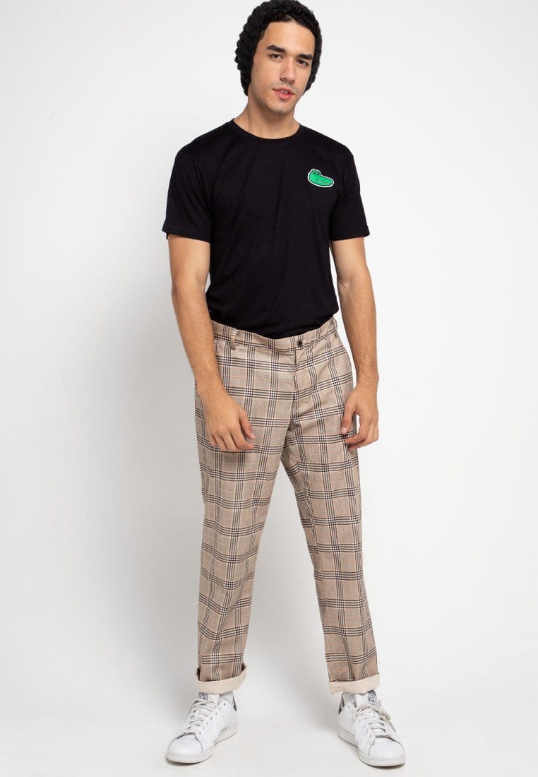 Td Friends MTF21 draco patch blk kaos pria Hitam