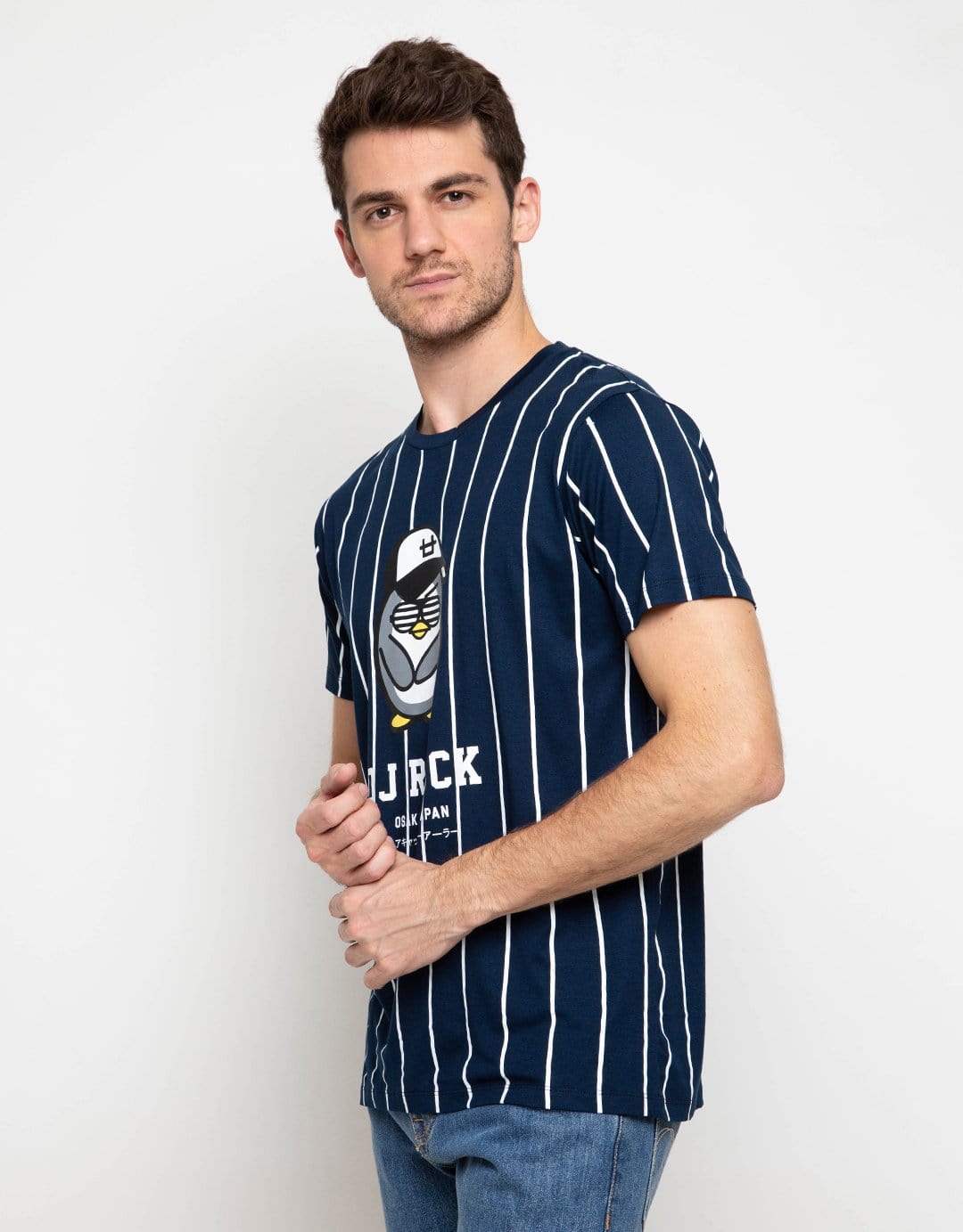 Td Friends MTG31 dj rock bball pf navy kaos pria
