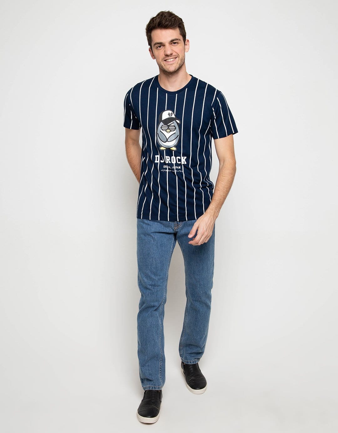Td Friends MTG31 dj rock bball pf navy kaos pria