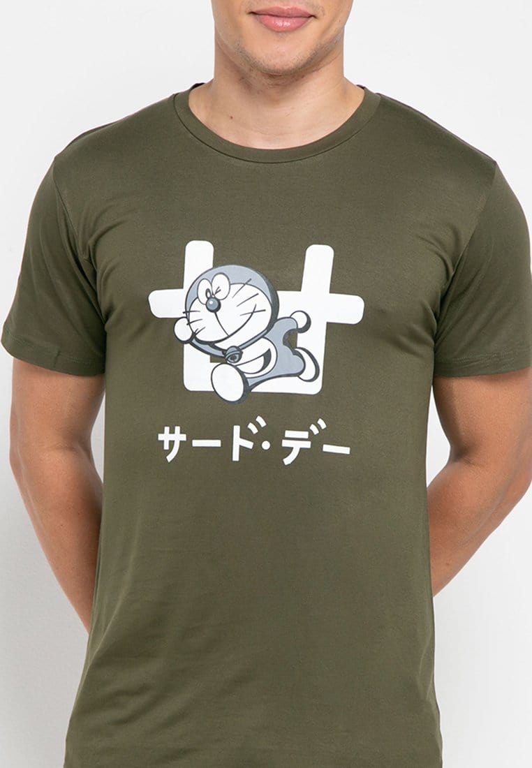 Third Day MTG39 doraemon logo jump green army kaos pria