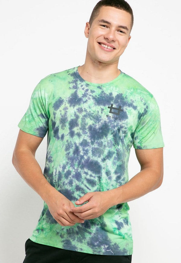 Third Day MTH32 tie dye green purple unisex t-shirt