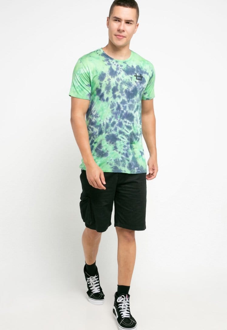 Third Day MTH32 tie dye green purple unisex t-shirt