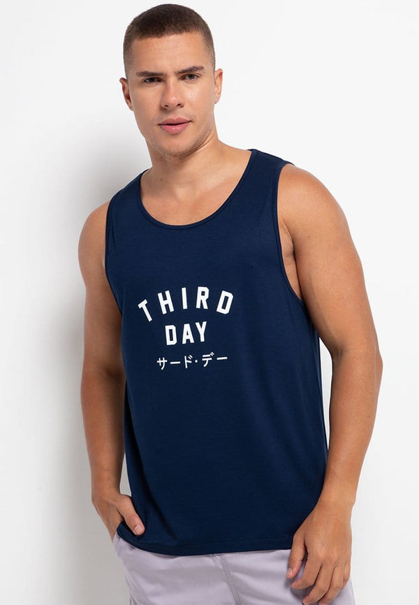 Third Day MTH59 kutung pria casual SVN td simple navy