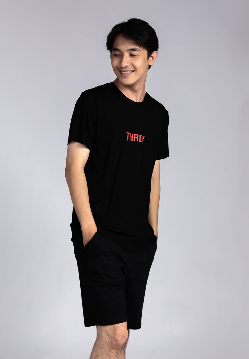 Third Day MTI14 Kaos Pria Hitam Unisex Brand Inspired Nfx Hitam