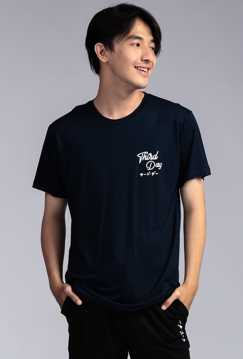 Third Day MTI16 Kaos Pria Distro Thirdday Script Dakir Navy