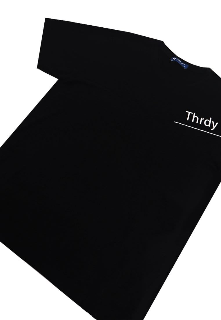 Third Day MTI46 Kaos T-Shirt Pria Instacool Thrdy Pit Diag Hitam
