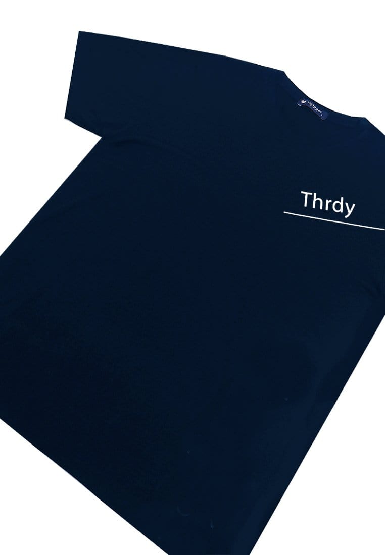 Third Day MTI49 Kaos T-Shirt Pria Instacool Thrdy Pit Diag Navy