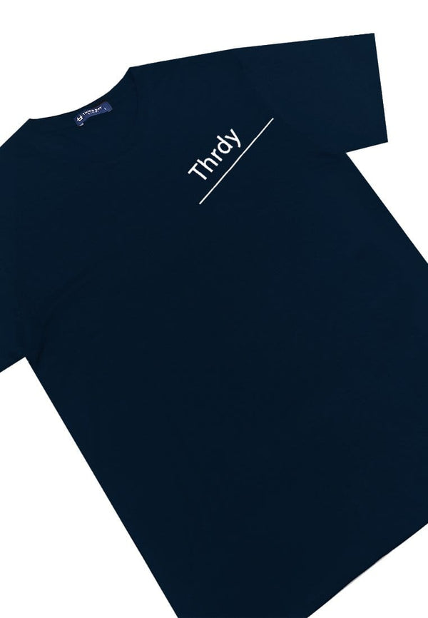 Third Day MTI49 Kaos T-Shirt Pria Instacool Thrdy Pit Diag Navy