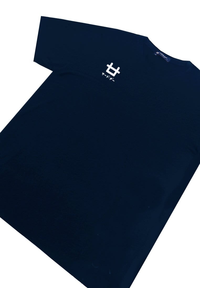 Third Day MTI51 Kaos T-Shirt Pria Instacool Logo Icon Dakan Navy