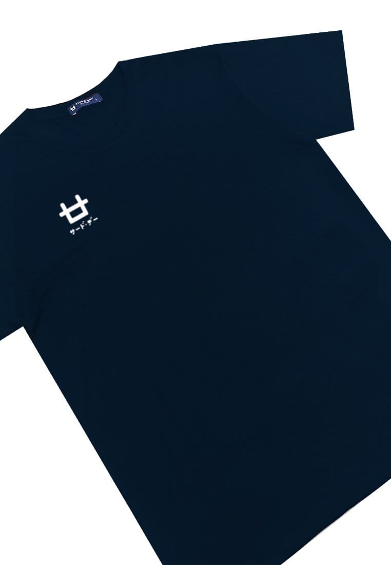 Third Day MTI51 Kaos T-Shirt Pria Instacool Logo Icon Dakan Navy