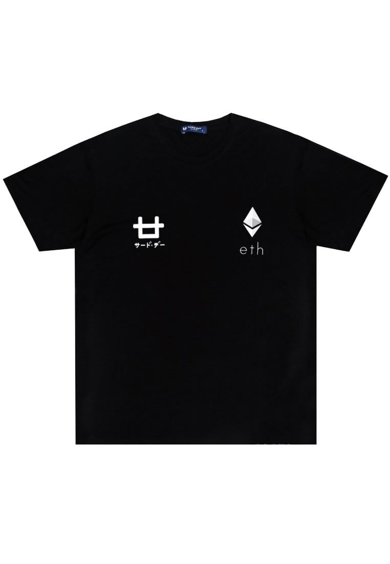 Third Day MTI58 Kaos T-Shirt Pria Instacool Thirdday X Ethereum Hitam