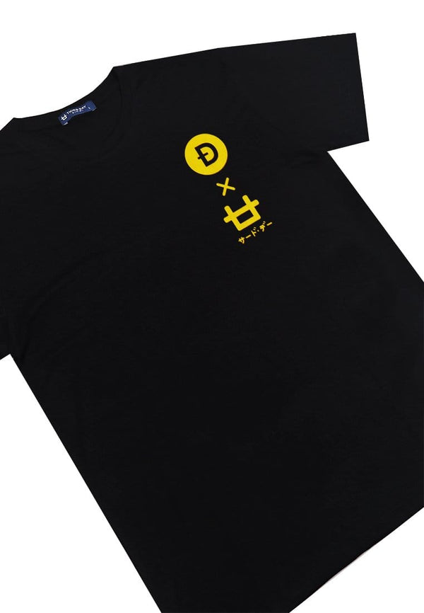 Third Day MTI59 Kaos T-Shirt Pria Instacool Thirdday X Dogecoin Hitam