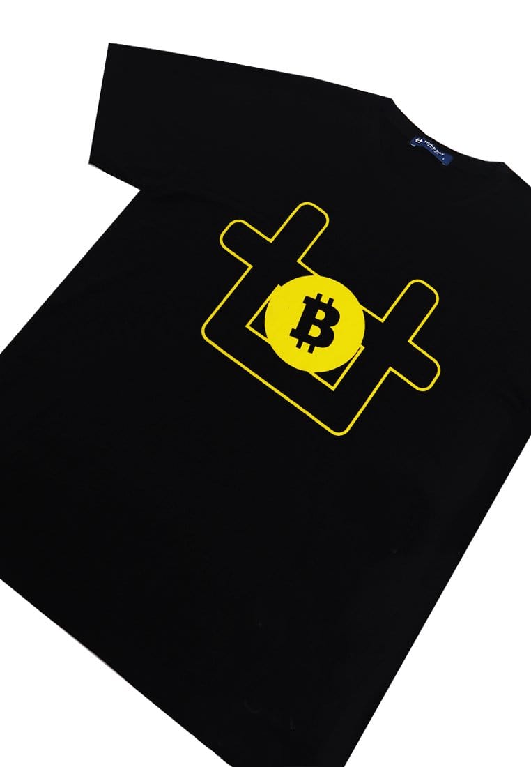 Third Day MTI60 Kaos T-Shirt Pria Instacool Thirdday X Bitcoin Hitam