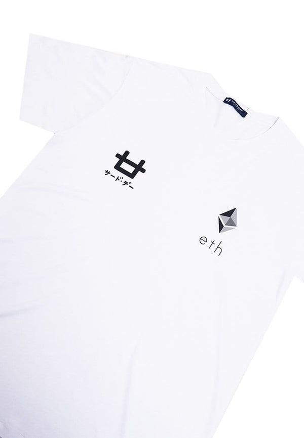 Third Day MTI61 Kaos T-Shirt Pria Instacool Thirdday X Ethereum Putih