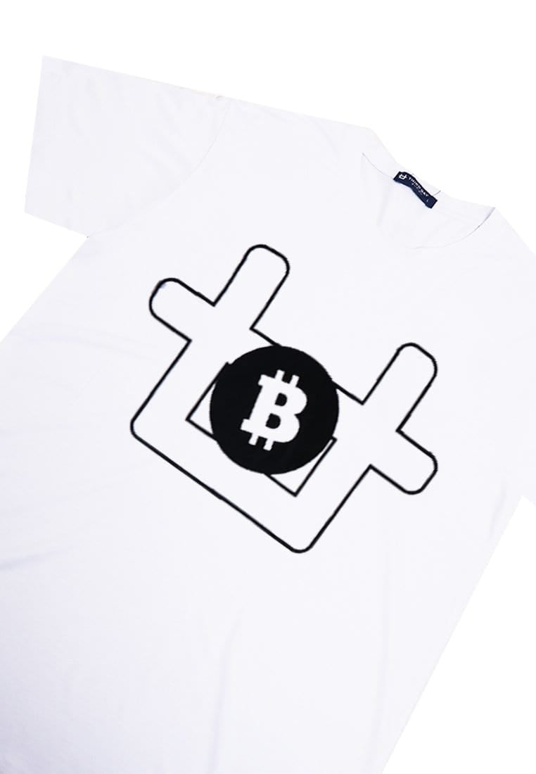 Third Day MTI63 Kaos T-Shirt Pria Instacool Thirdday X Bitcoin Putih