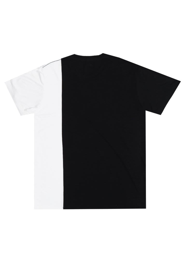 Third Day MTI70 Kaos T-Shirt Pria Instacool Quarter Katakana Logo Hitam Putih