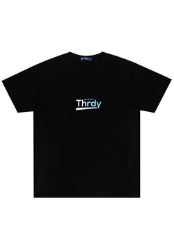 Third Day MTI71 Kaos T-Shirt Pria Instacool Light Blue Gradation Thrdy Hitam