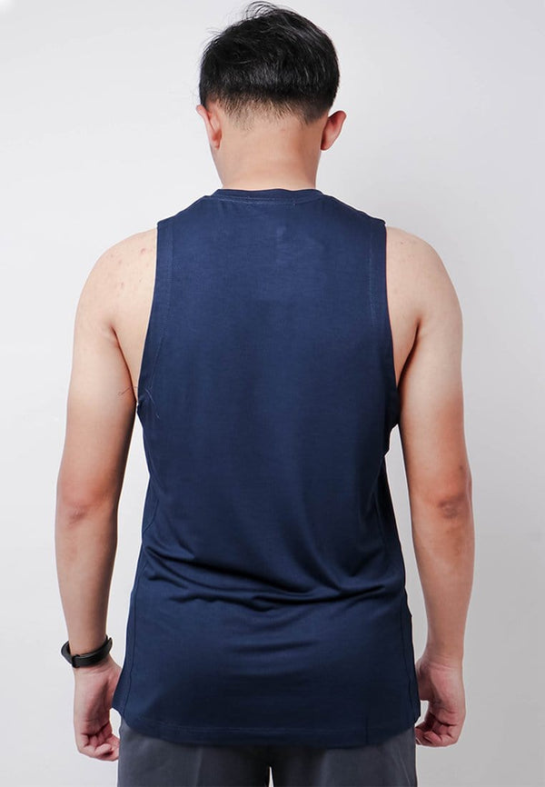 Third Day MTI95 Kutung Pria Casual Svn Katakana Inverted Navy