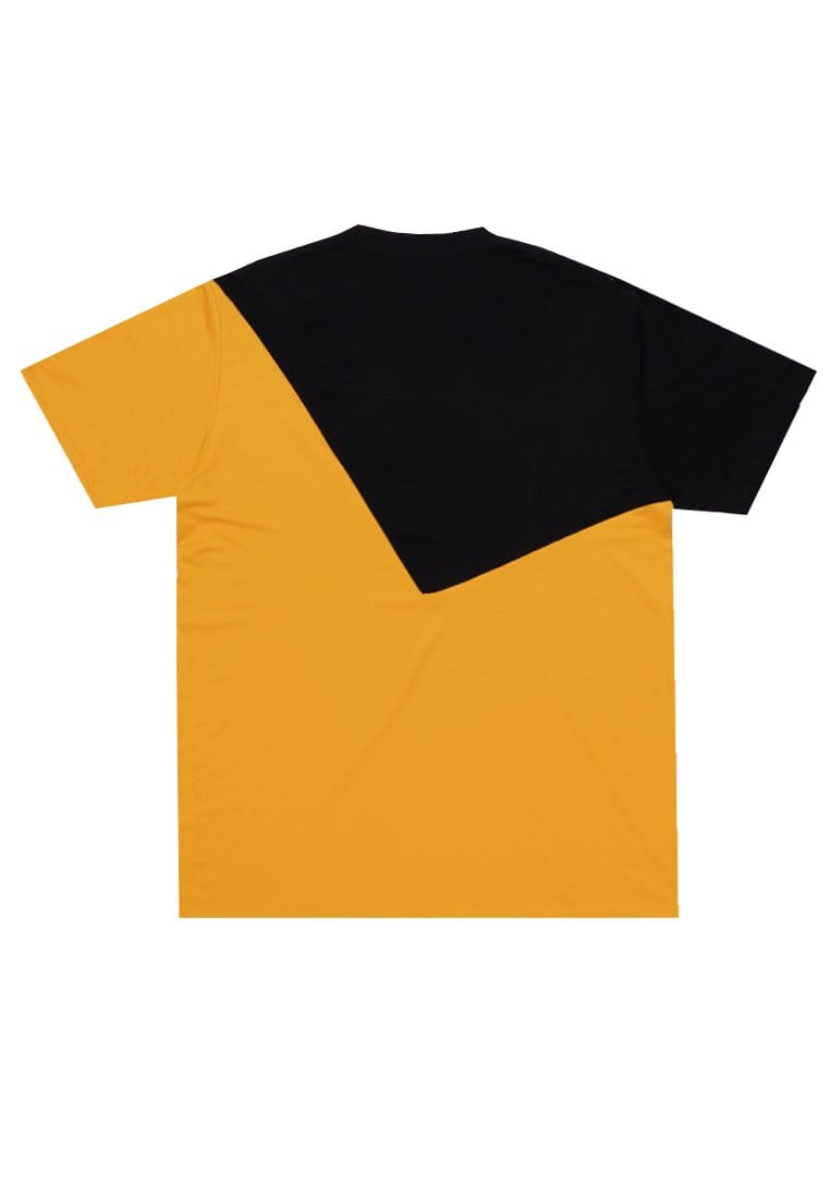 Third Day MTI99 Kaos TShirt Pria Instacool Triangle White Katakana Hitam Kuning