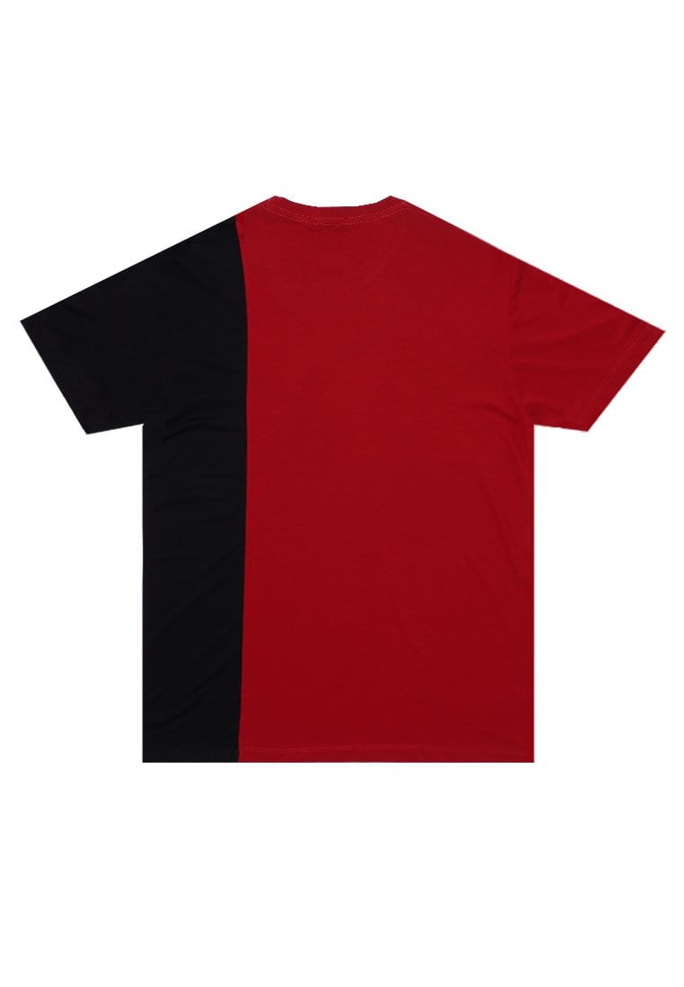 Third Day MTJ01 Kaos TShirt Pria Instacool Quarter White Logo Hitam Merah