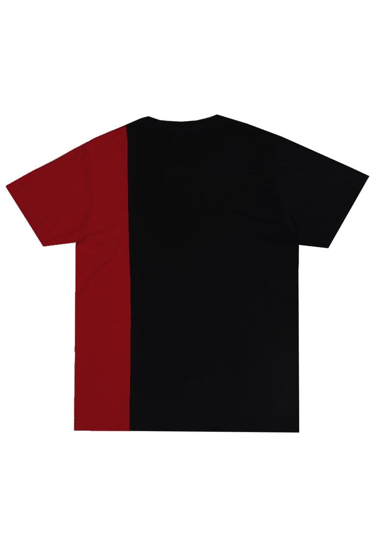 Third Day MTJ02 Kaos T Shirt Pria Instacool Quarter White Katakana Merah Hitam