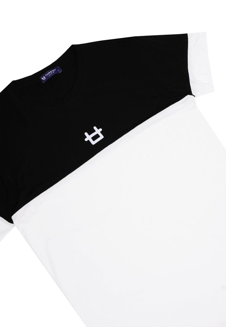 Third Day MTJ13 Kaos T Shirt Pria Instacool Logo Black White